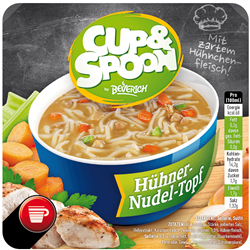Zeige Details für Cup & Spoon Hühner-Nudel-Topf Bild von Cup & Spoon Hühner-Nudel-Topf
