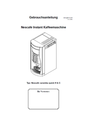 Zeige Details für Bedienungsanleitung: NESCAFE Hot & Cold Bild von Bedienungsanleitung: NESCAFE Hot & Cold