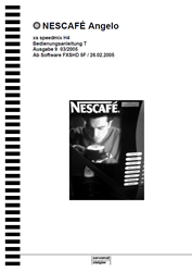 Zeige Details für Bedienungsanleitung: NESCAFE Cino Angelo Bild von Bedienungsanleitung: NESCAFE Cino Angelo