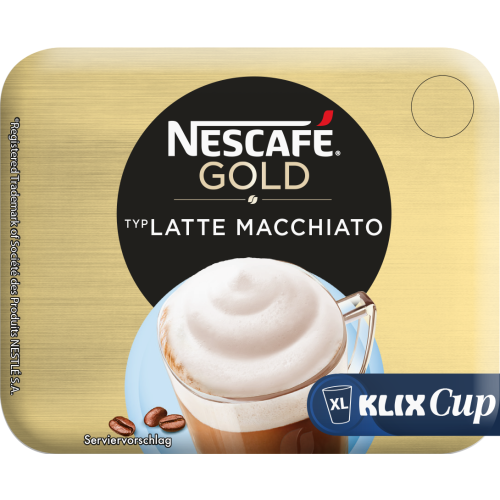 Bild von KLIX Nescafe Gold Latte Macchiato XL (Paper Cup)