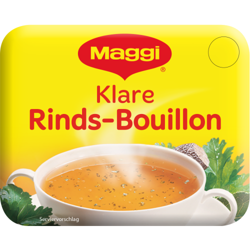 Bild von KLIX Maggi Klare Rinds-Bouillon mit Nudeln (Paper Cup)