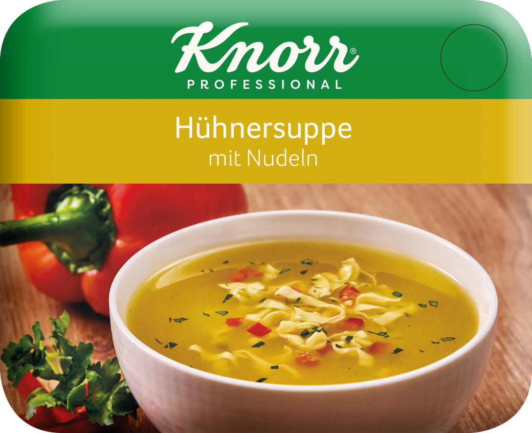 Bild von KLIX Knorr Hühnersuppe mit Nudeln (Paper Cup)