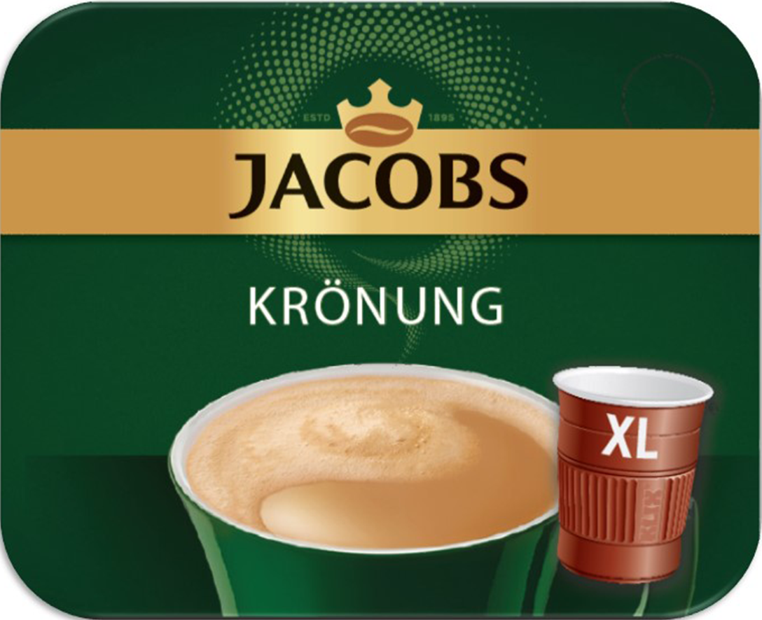 Bild von KLIX Jacobs Krönung Weiß XL (großer Becher)