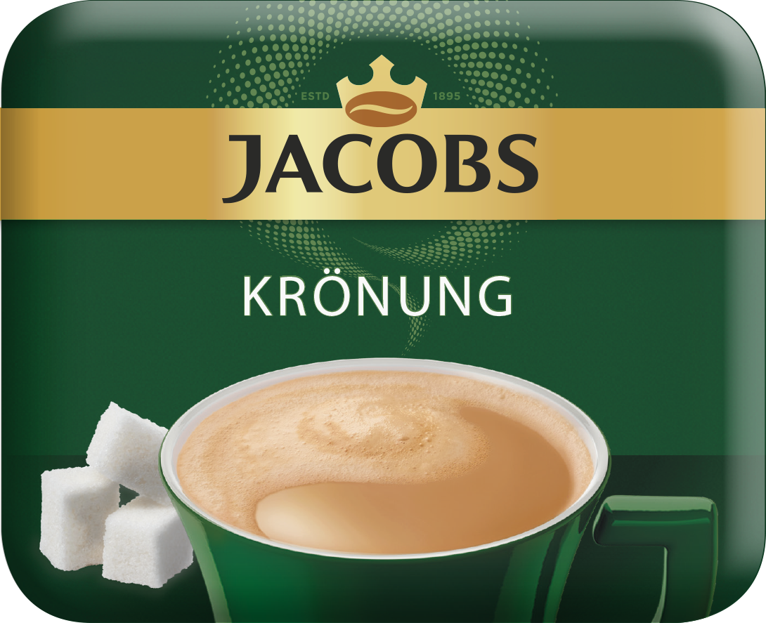 Bild von KLIX Jacobs Krönung Weiß/Zucker