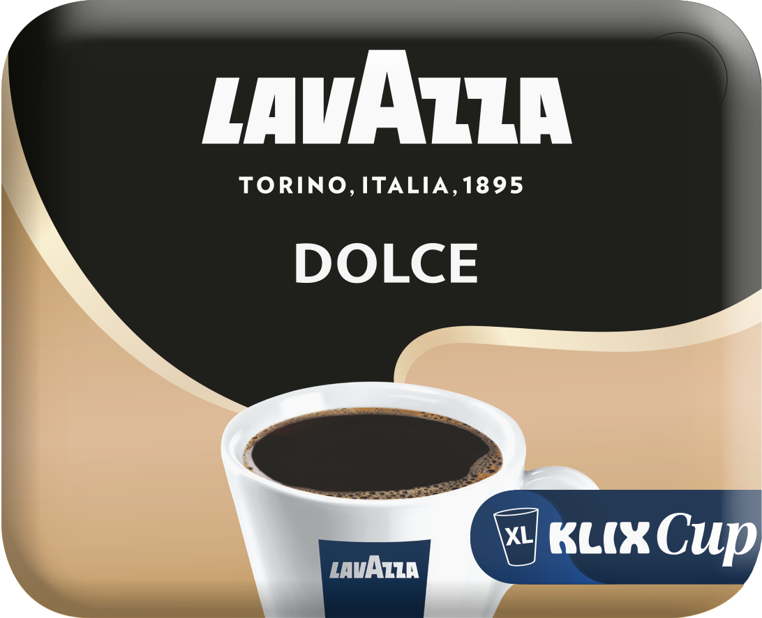 Bild von KLIX Lavazza Dolce Schwarz XL (Paper Cup)