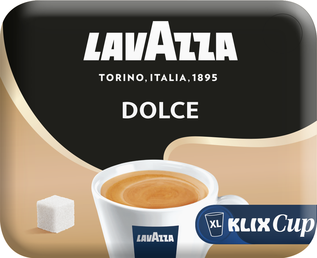 Bild von KLIX Lavazza Dolce Weiß/Zucker XL (Paper Cup)